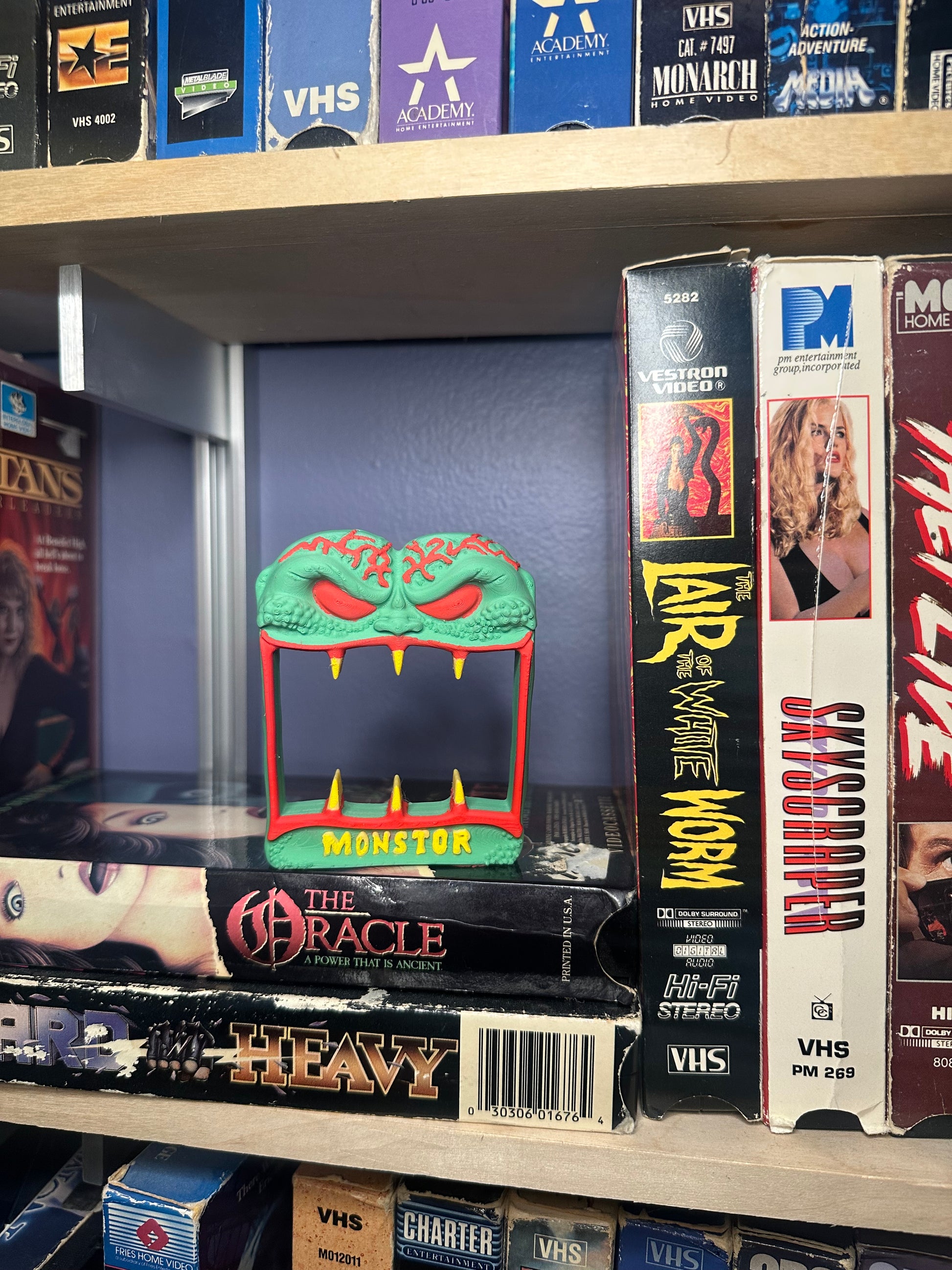 Monstor Magnet on VHS Tapes