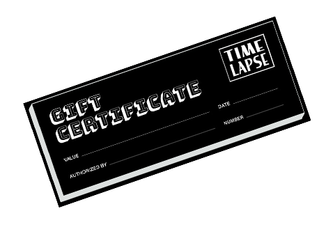 $25 Time Lapse Gift Card