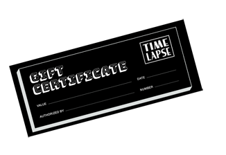 Time Lapse Gift Card